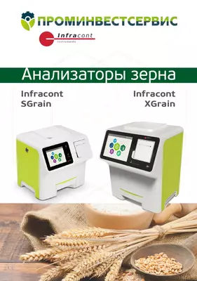 Infracont SGRAIN va XGRAIN don analizatorlari -